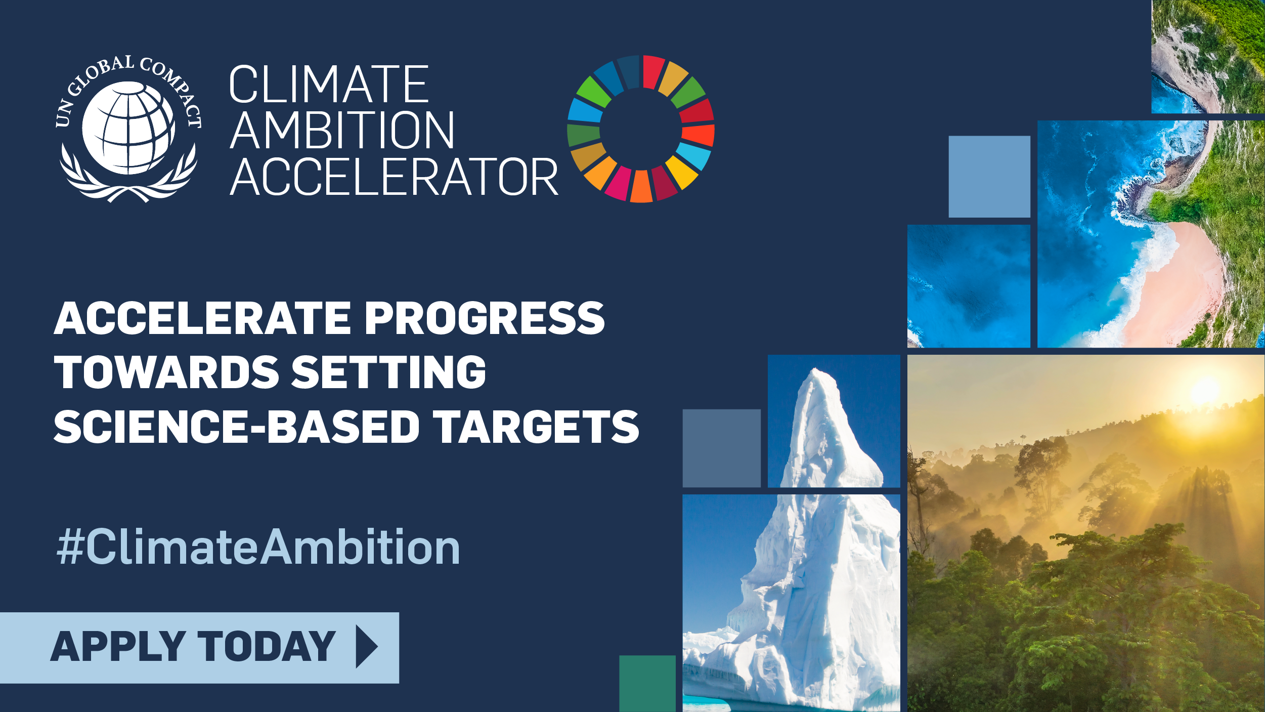 Global Compact Network Finland tuo Suomeen Climate Ambition Accelerator -koulutusohjelman.